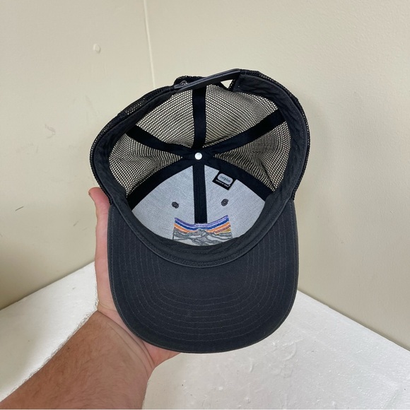 Patagonia Embroidered Mountain Patch Spellout Snapback Hat OSFA - Picture 5 of 5